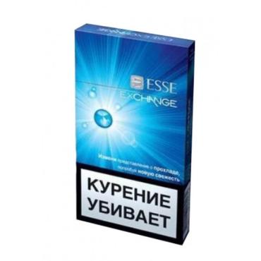 Esse сигареты. Сигареты esse super Slim Blue. Сигареты esse с кнопкой ментол. Сигареты esse Exchange с кнопкой. Esse Exchange сигареты с капсулой.