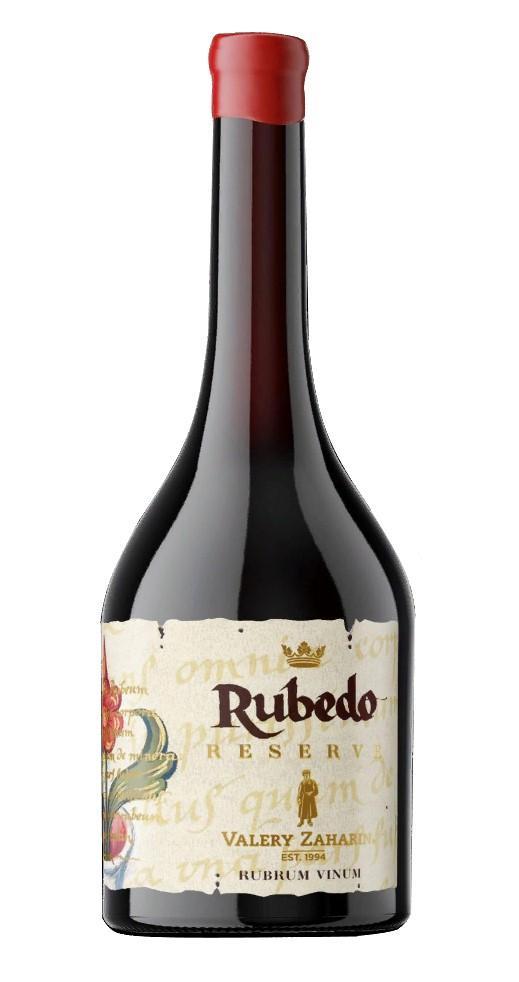 Вино с ЗГУ Рубедо Резерв урожай 2019г. красное сухое 750мл, Винодельня Бурлюк