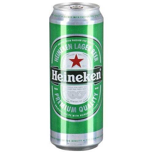 Пиво светлое фильтрованное пастеризованное, 5%, Heineken, 500 мл., ж/б