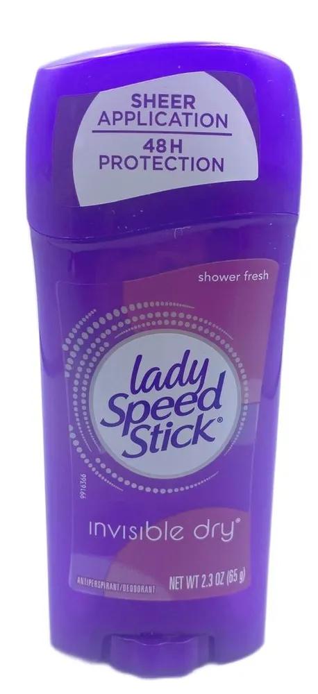 Дезодорант Lady Speed Stick 12 X 2.3 Oz. SHOWER FRESH 65 гр., ПЭТ
