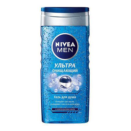 Гель Nivea для душа Ультраочищающий 250 мл., ПЭТ