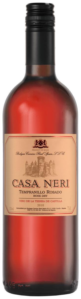 Вино Каса Нери Темпранильо Росадо розовое сухое Испания 750 мл., стекло