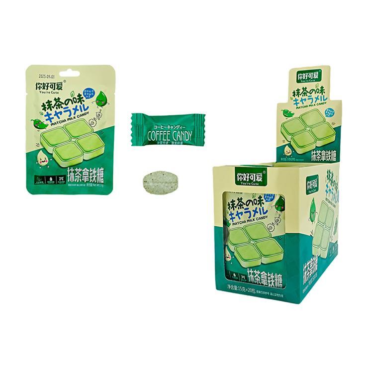 Карамель Nihaokeai матча и латте 15 гр., саше