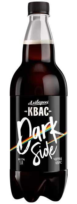Квас Алiварскi чорны Dark Side 1 л., ПЭТ