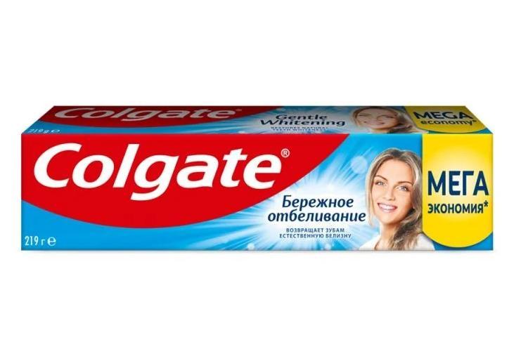 Паста зубная Colgate Бережное отбеливание 150 мл., картон