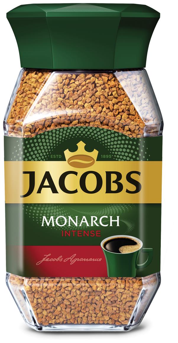 Кофе Monarch Intense растворимый сублимированный, 190 гр., стекло