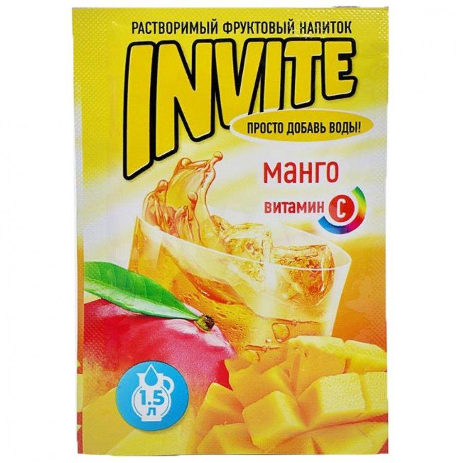 Напиток растворимый Invite манго 9 гр., саше