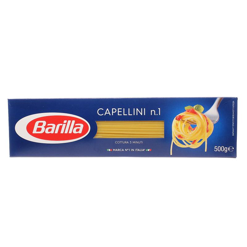 Макаронные изделия Barilla Capellini №1 500 гр., картон