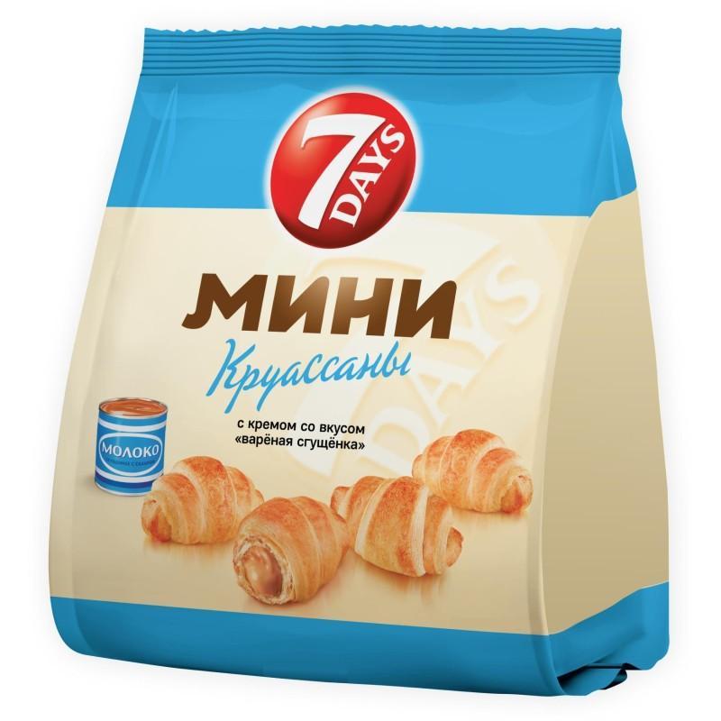 Круассаны 7 Days вареная сгущенка 265 гр., флоу-пак