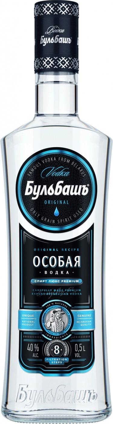 Водка Бульбашъ особая 40% 500 мл., стекло