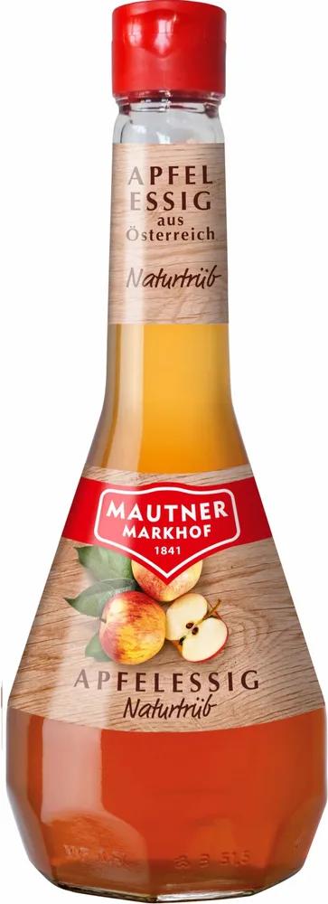 Уксус Mautner Markhof яблочный с концентратом сока и медом 6% нефильтрованный 500 мл., стекло
