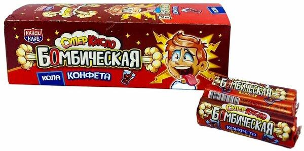 Драже Канди Клаб Бомбическая конфета кола сахарное 15 гр., обертка