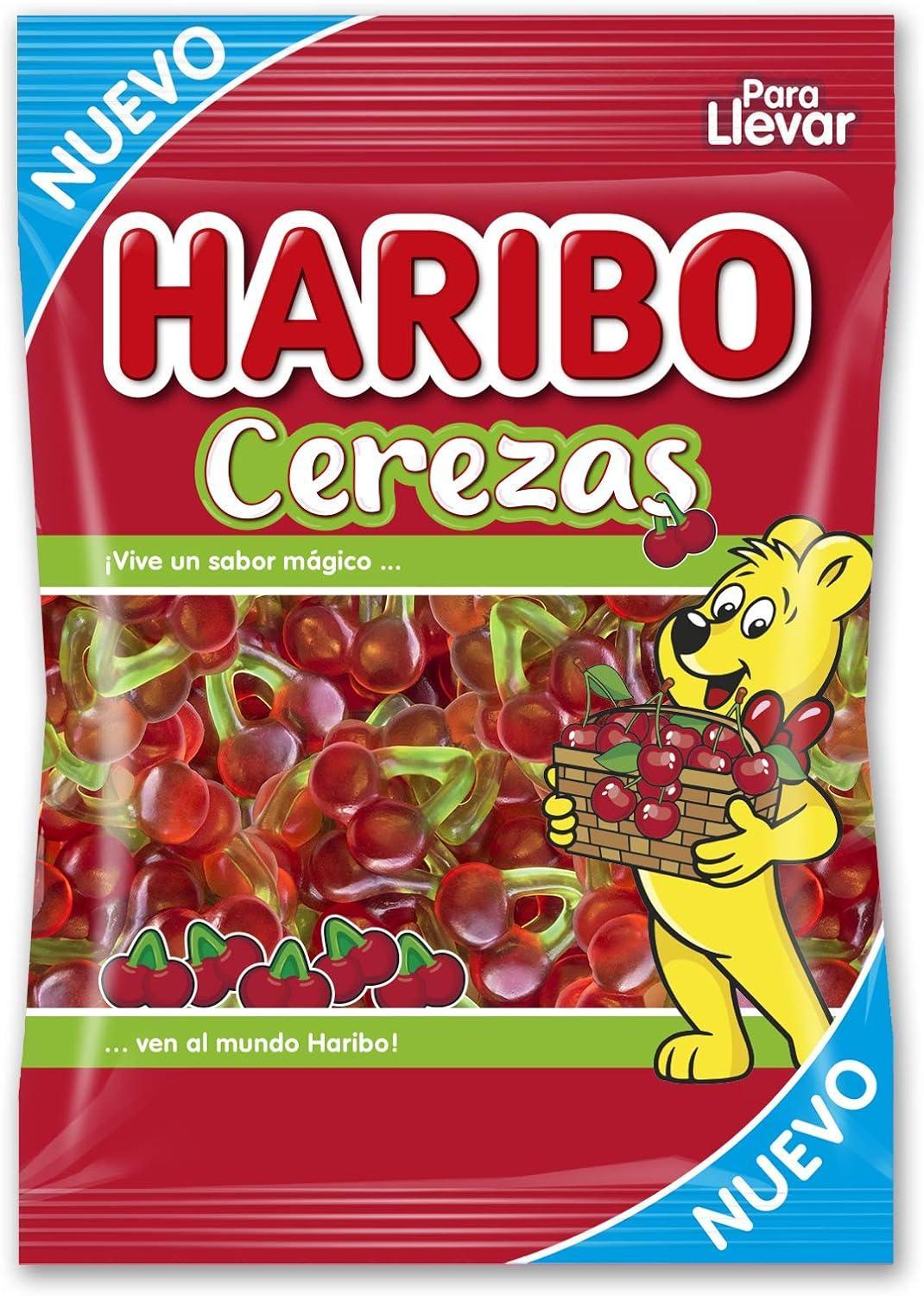 Мармелад Haribo Весёлые вишенки Ceraezas, 100 гр., флоу-пак