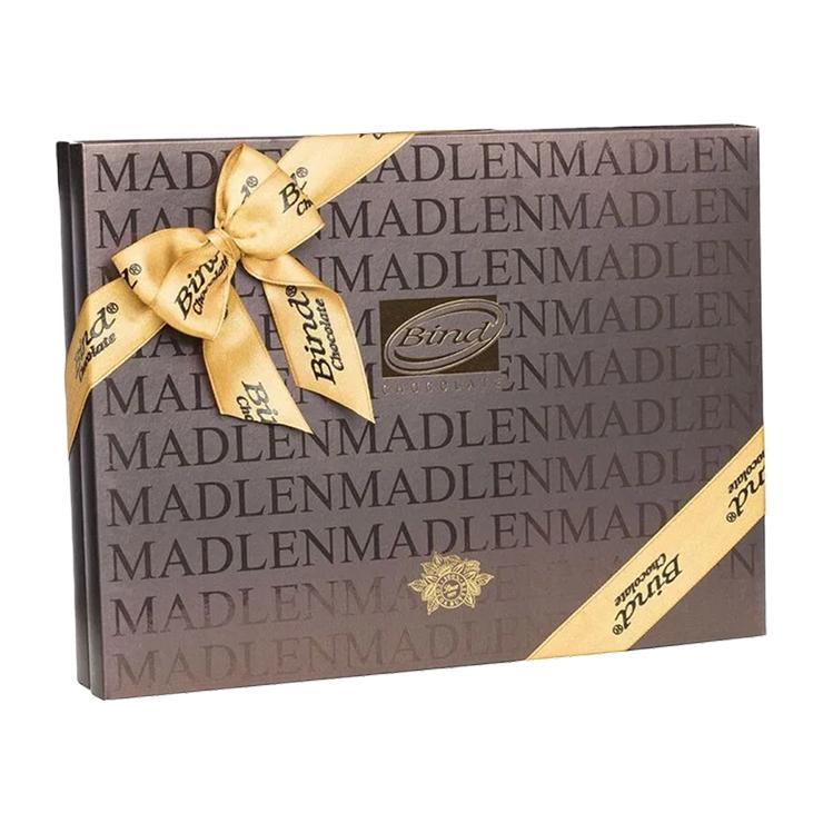 Набор шоколада Bind MadlenBrown плиточки из молочного и темного шоколада 370 гр., картон