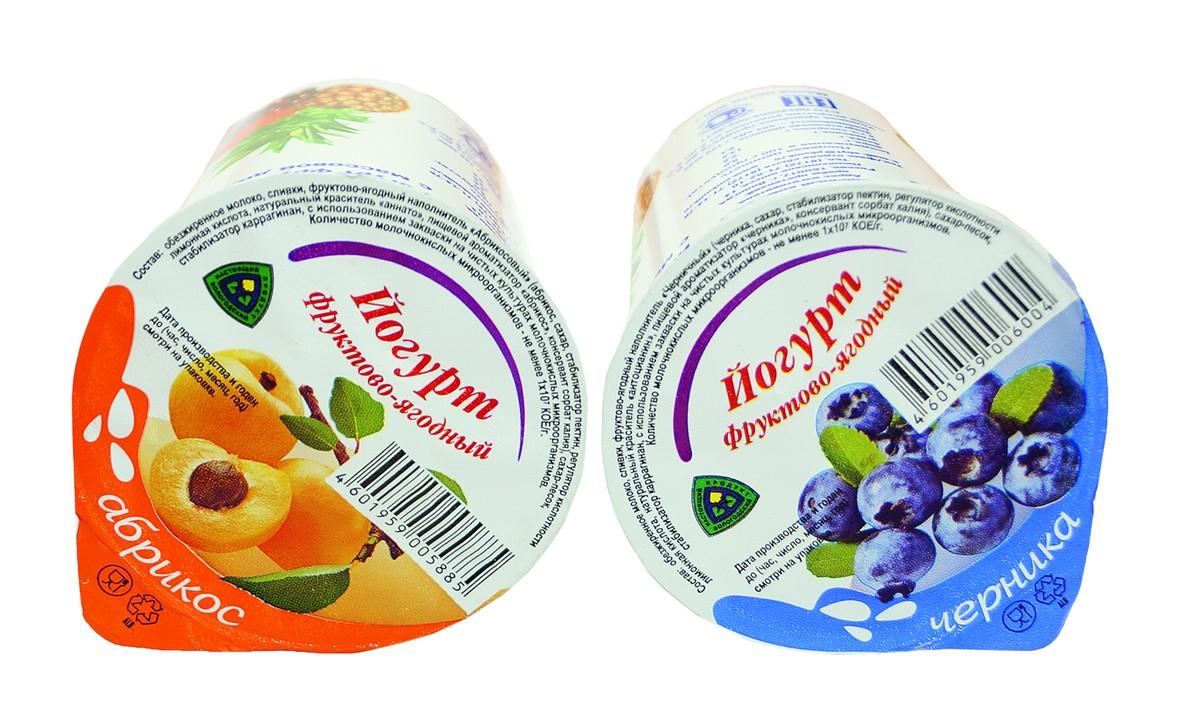 Йогурт фруктово-ягодный, ВМК, 200 гр., пласткиовый стакан