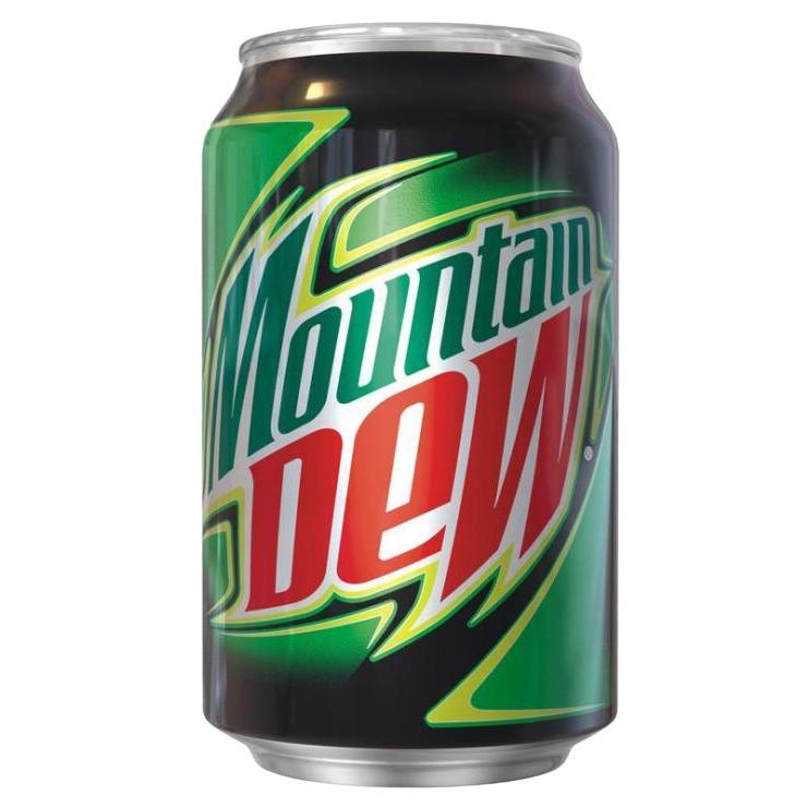 Напиток газированный Mountain Dew 330 мл., ж/б