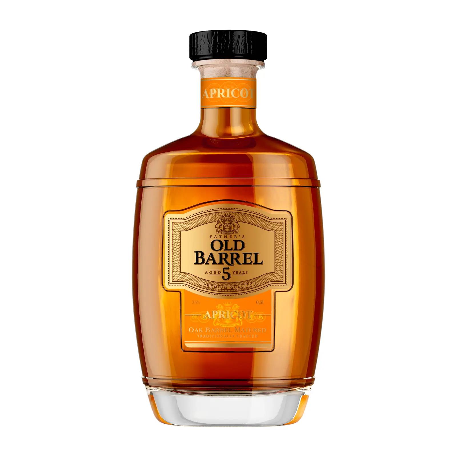 Аперитив Father's Old Barrel Apricot 35% 250 мл., картон