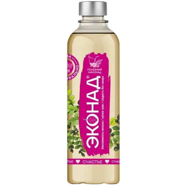 Лимонад газированный ЭКОНАД счастье безалкогольный 330 мл., стекло