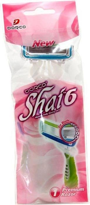 Станок для бритья одноразовый DORCO SHAI Vanilla6 1 шт., флоу-пак