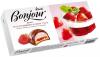 Печенье Bonjour Souffle with strawberry and cream taste, Bonjour, 232 гр, картон, 9 шт.