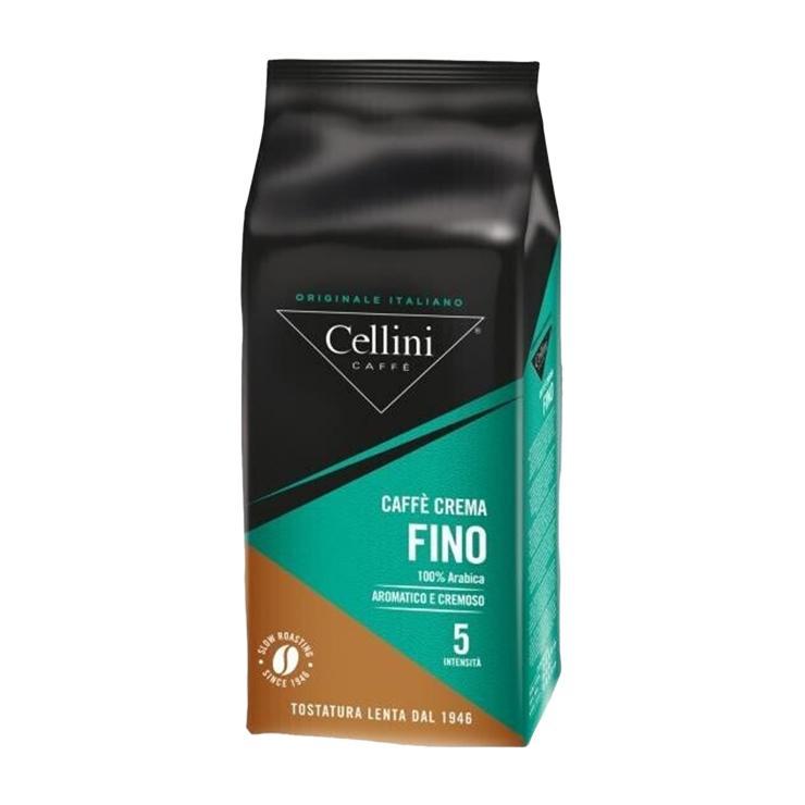 Кофе Cellini Crema Fino 100% Arabica в зернах 1 кг., флоу-пак