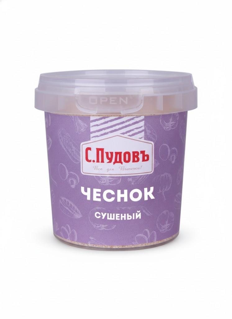 Чеснок сушеный молотый С.Пудовъ По вкусу 35 гр., ПЭТ