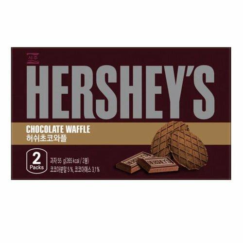 Вафли Hershey's Chocolate Waffle шоколадные 55 гр., флоу-пак