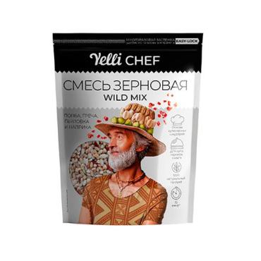 Смесь зерновая Wild mix Yelli Chef, Yelli, 350 гр., флоу-пак