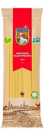 Макаронные изделия Ameria №009 Классические, 400 гр., флоу-пак