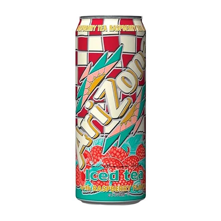 Чай холодный Arizona со вкусом малины 680 мл., ж/б