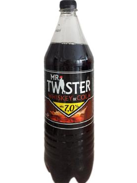 Пивной напиток Mr. Twister Виски - кола 7%, 1.42 л., ПЭТ