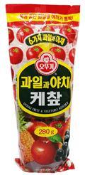 Соус кетчуп с фруктами и овощамиOttogi , 280 гр., ПЭТ