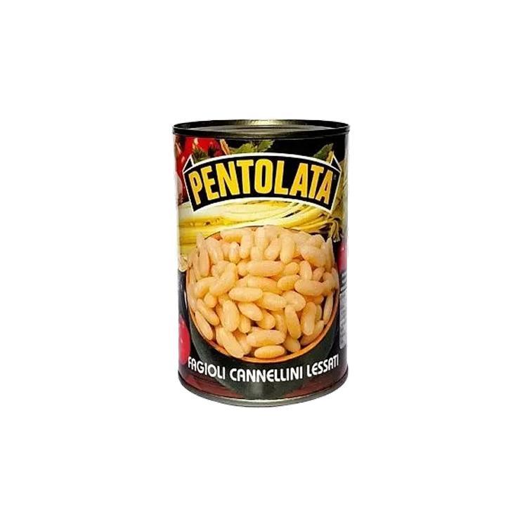 Фасоль PENTOLATA каннеллини белая 2,5 кг., ж/б