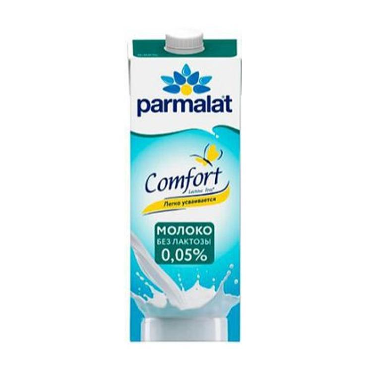 Молоко Parmalat Comfort безлактозное ультрапастеризованное 0,05% 1 л., тетра-пак