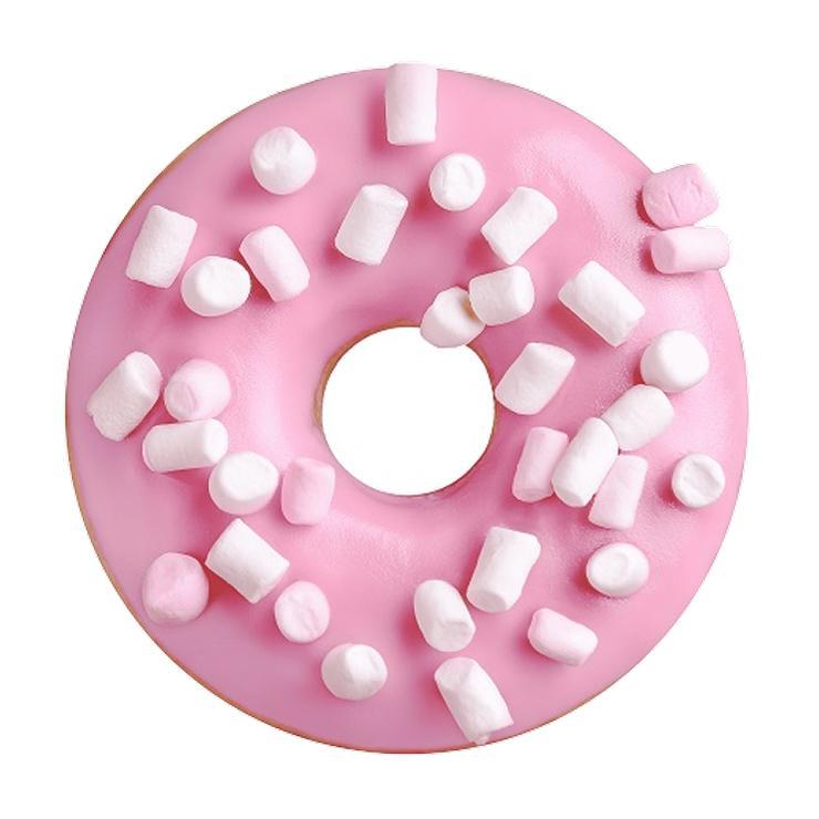 Донат маршмеллоу с посыпкой глазированный 58 гр., флоу пак