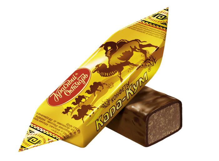 Конфеты Красный Октябрь Кара-Кум 5 кг., картон