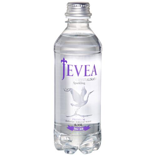 Вода газированная Jevea Crystalnaya 330 мл., ПЭТ