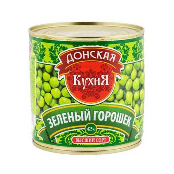 Горошек зеленый Донская Кухня 425 гр., ж/б