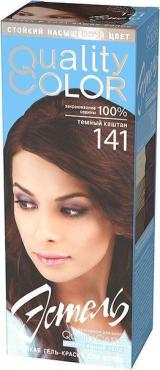 Гель-краска для волос, 141 темный каштан, Estel, 162 гр., картонная коробка
