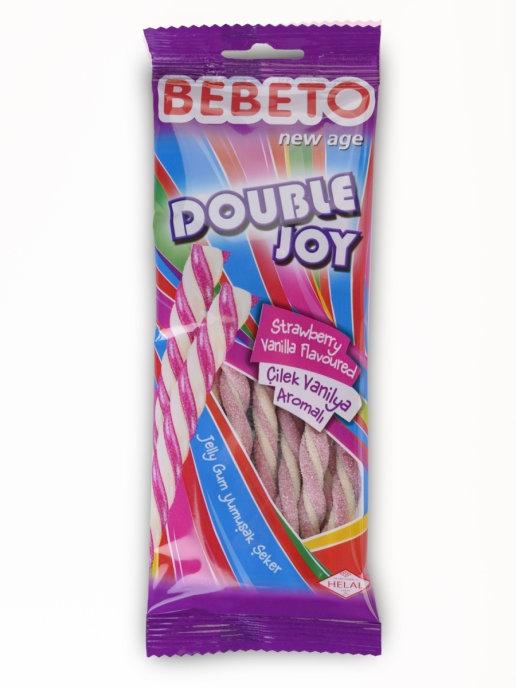 Мармелад жевательный Bebeto Double Joy 75 гр., флоу-пак