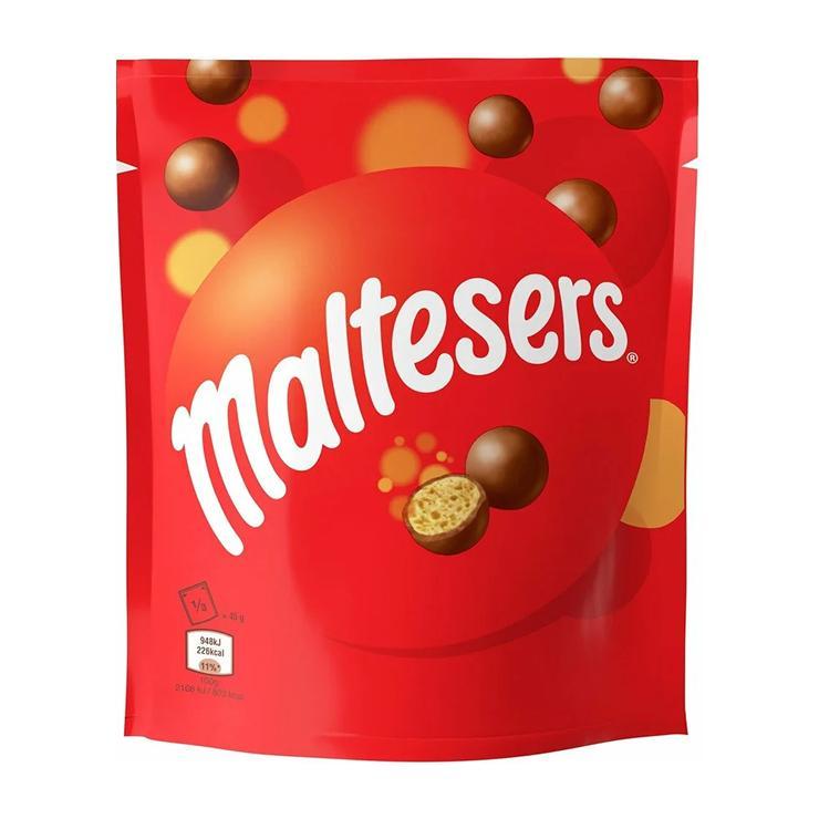 Шарики Maltesers Original шоколадные 273 гр., дой-пак