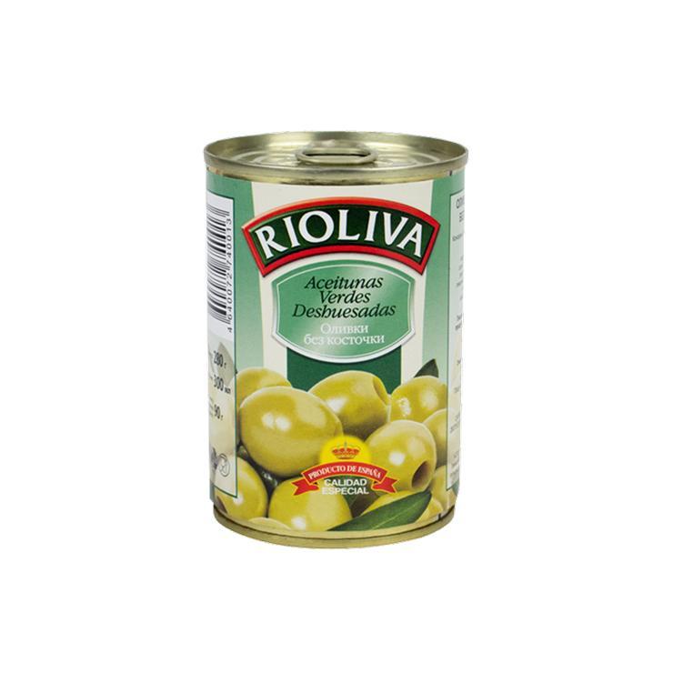 Оливки RIOLIVA без косточки 280 гр., ж/б