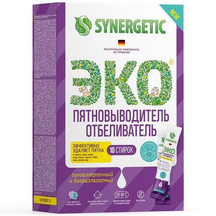 Пятновыводитель Synergetic, 10 стиков по 25 гр., картон