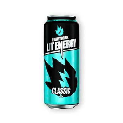 Напиток энергетический LiT Energy Classic 450 мл., ж/б