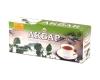 Чай Akbar зеленый с жасмином 25 пакетиков, 50 гр., картон
