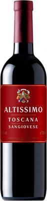 Вино Altissimo Sangiovese Toscana 13% красное сухое, 750 мл., стекло