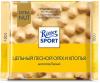 Шоколад белый с цельным лесным орехом и хлопьями, Ritter Sport, 100 гр., флоу-пак