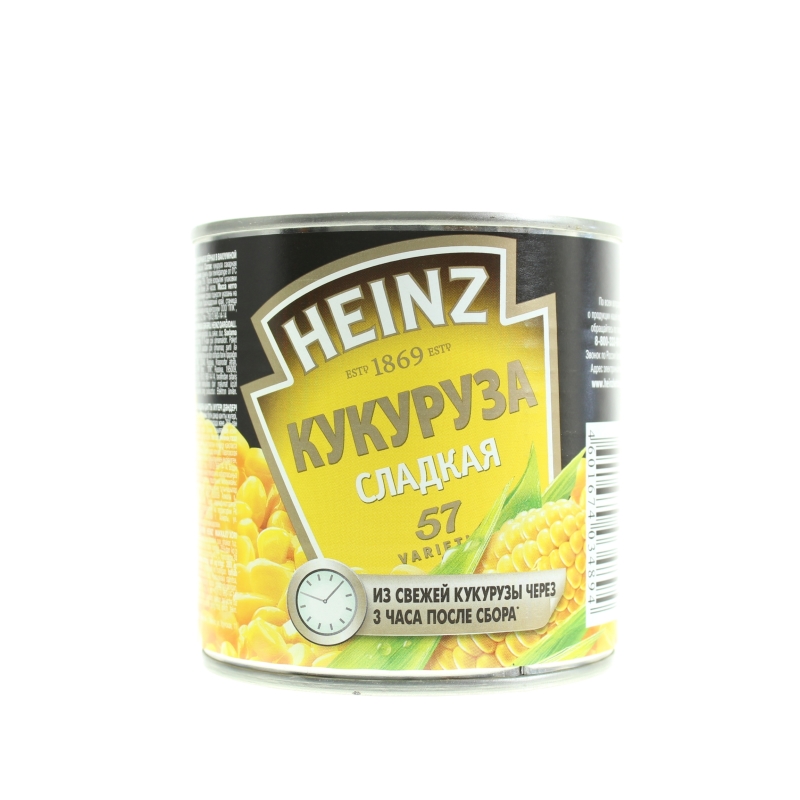 Кукуруза Heinz сладкая 340 гр., ж/б