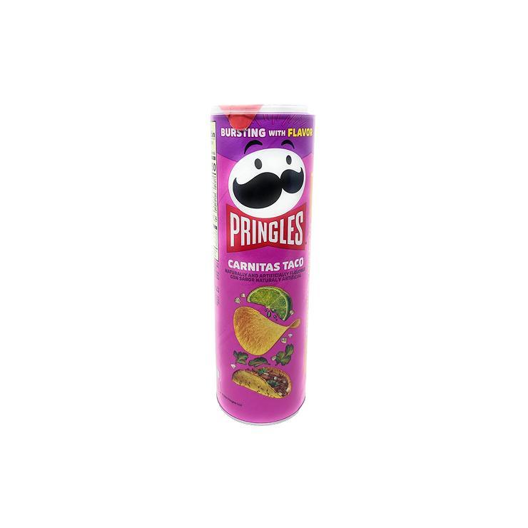 Чипсы Pringles carnitas taco с мясом 158 гр., туба