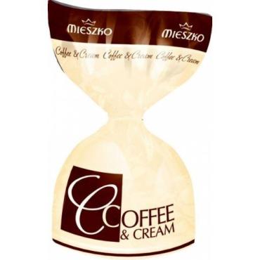 Конфеты Mieszko Coffee & Cream Pralines с кофейной и сливочной начинкой